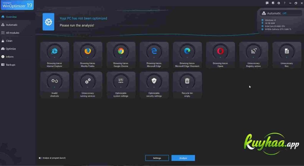 Ashampoo WinOptimizer  Full Version Download