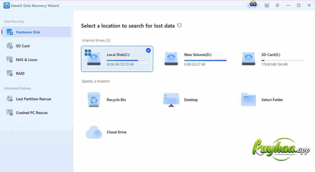EaseUS Data Recovery Wizard Download Terbaru