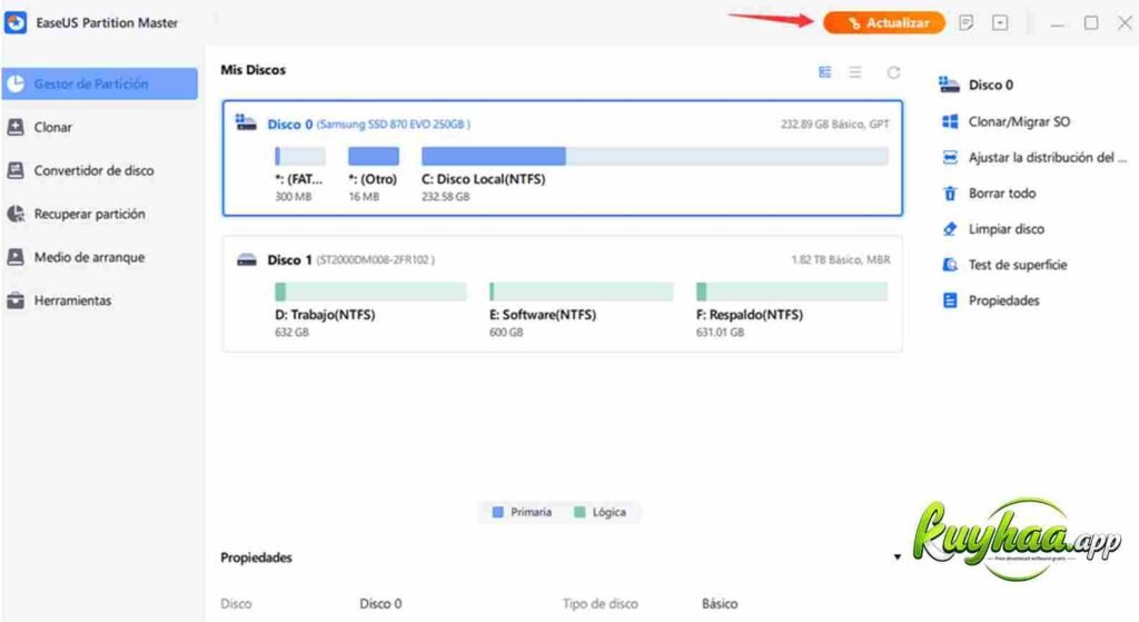 EaseUS Partition Master Full Version Download Terbaru