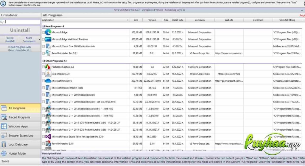 Revo Uninstaller Pro Full Download Terbaru